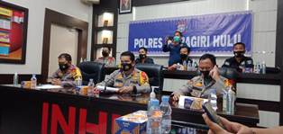 Selama Pendemi Covid-19 Tindak Pidana di Kabupaten Inhu Riau Meningkat, Kasus Narkoba Menonjol